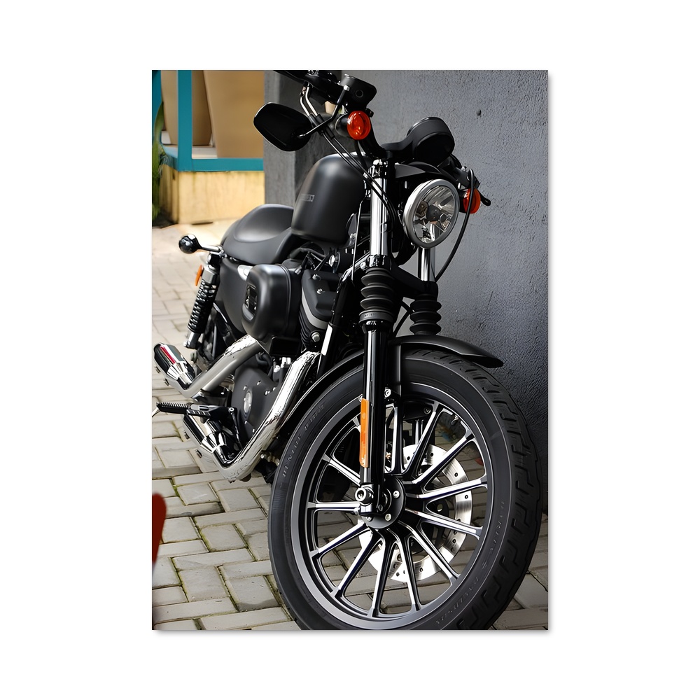 Poster Fer Robuste – affiche Harley-Davidson